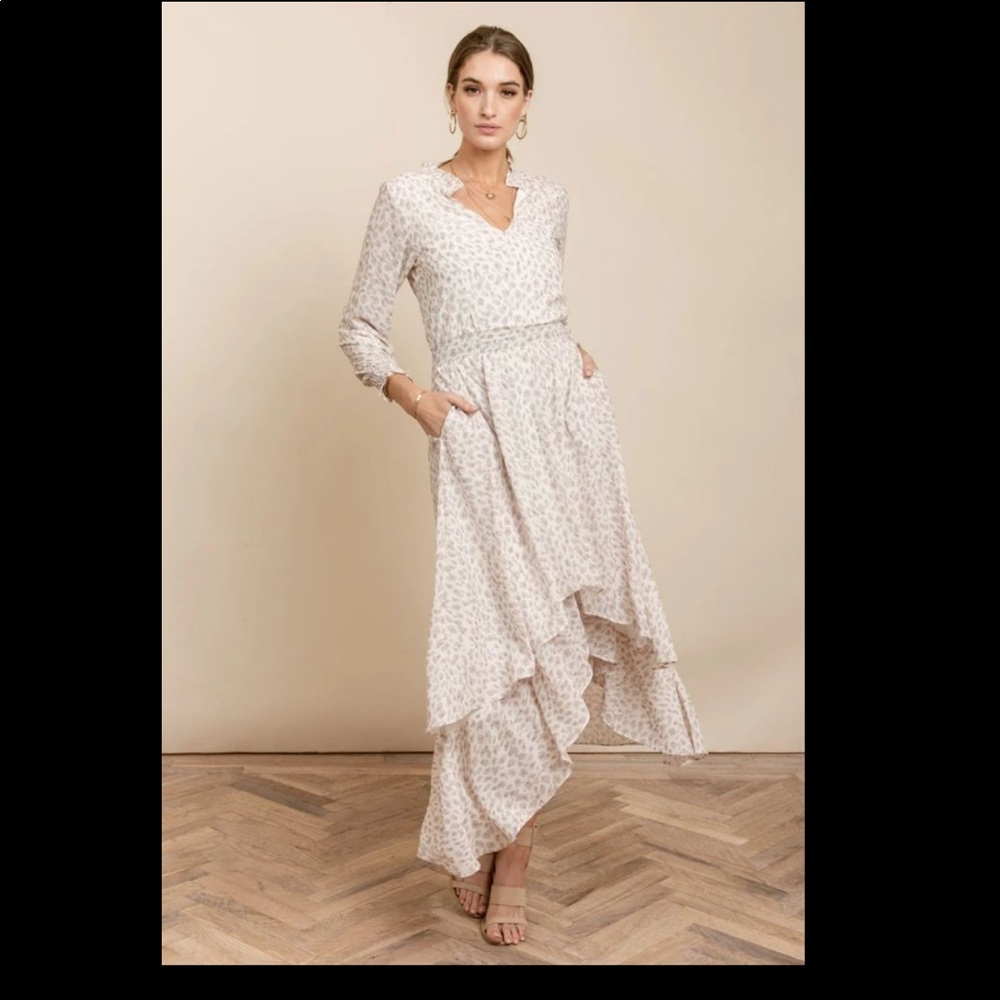 Bohme Emelia Leopard Print dress